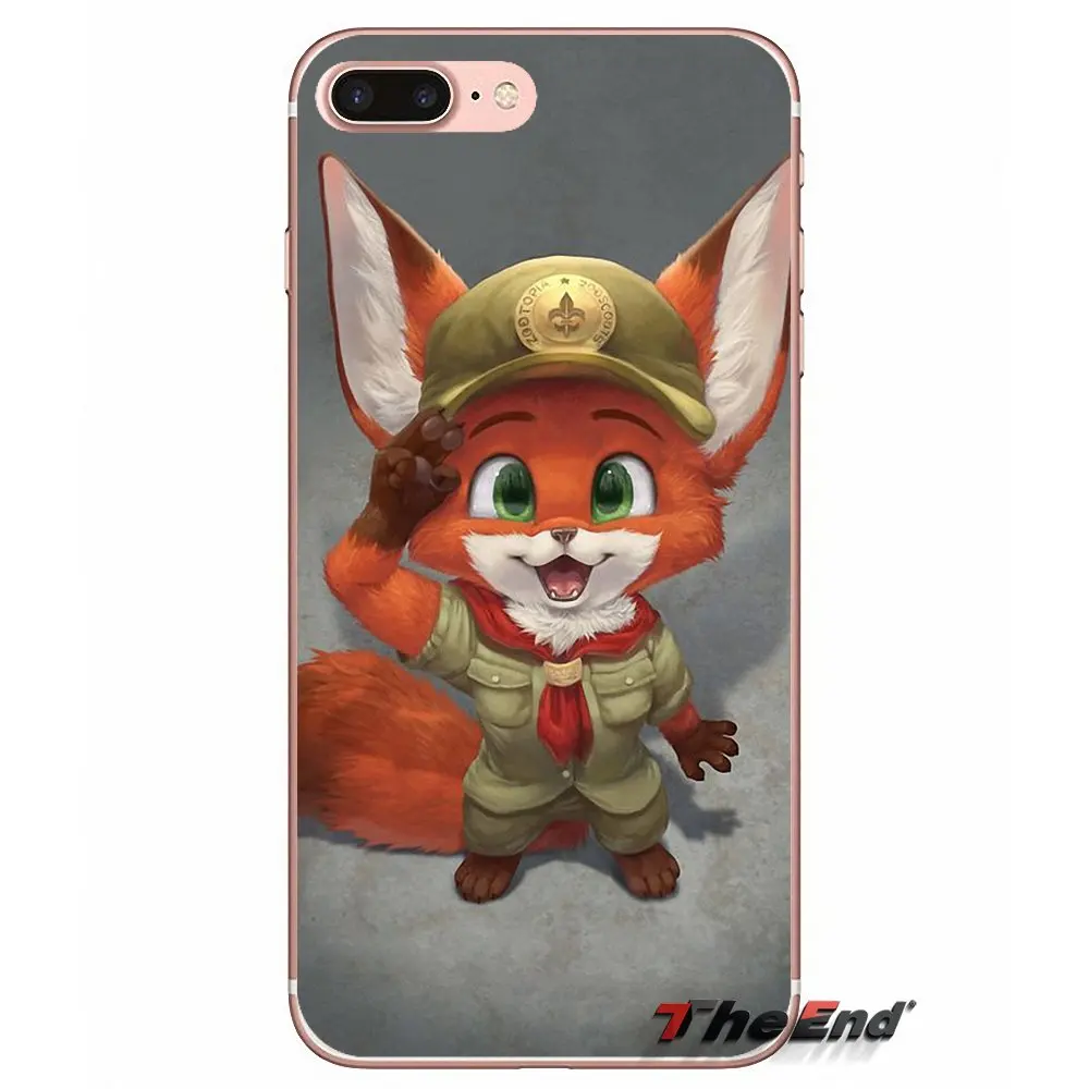 Nick Wilde and Judy Hopps Zootopia ТПУ чехлы для Xiaomi Mi6 Mi 6 A1 Max Mix 2 5X 6X Redmi Note 5 5A 4X 4A A4 4 3 Plus