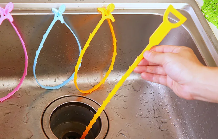 3 шт. крючок для очистки раковины Ванная комната сток в полу канализация