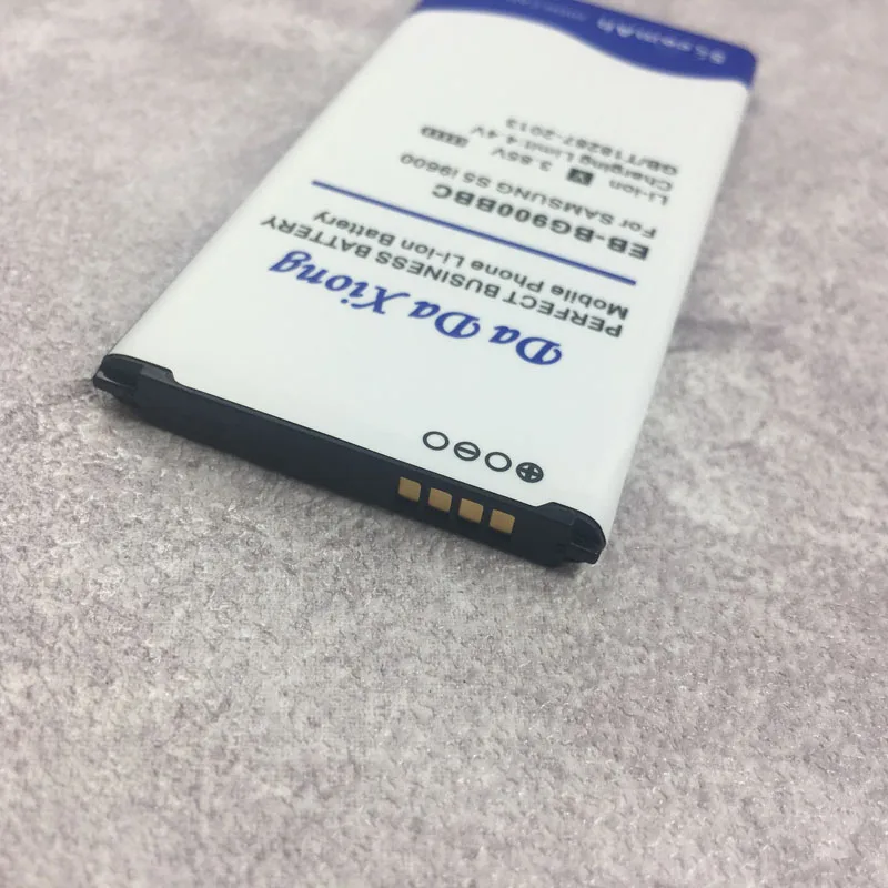 Da Xiong 6250mAh EB-BG900BBC литий-ионный аккумулятор для телефона samsung Galaxy S5 I9600 g910L/910 S/910 K/G9006V/G9008V/G9009D/G900
