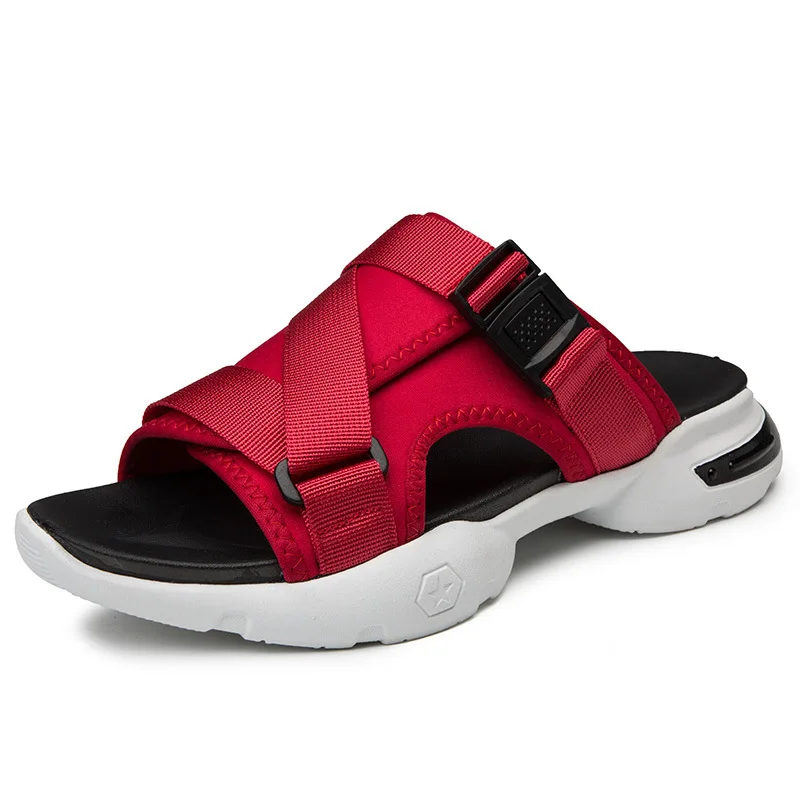 Легкие сандалии Новинка лета 2019 мужские Модные шлепанцы пляжная обувь|Сандалии| |