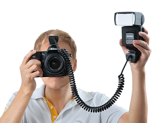 Godox 3 м от Камеры Вспышка Speedlite TTL кабель для синхронизации Canon Nikon Sony DSLR камер |