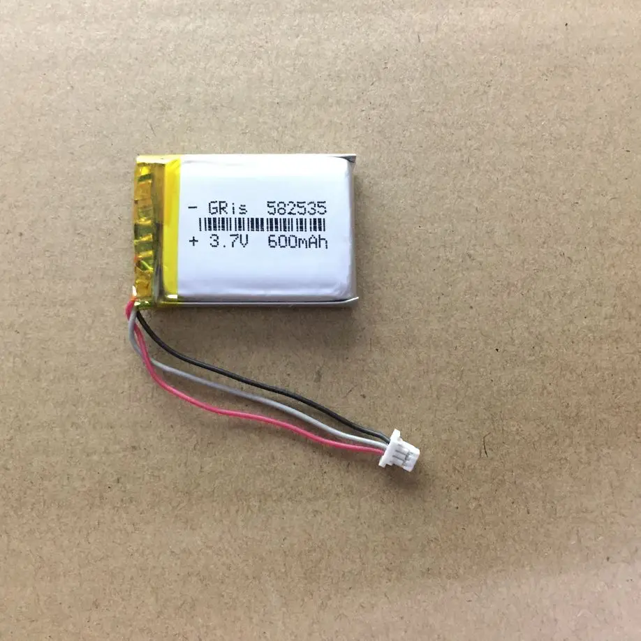 Встроенный аккумулятор J501 J501C, 582535 в, 3,7 мА · ч, с разъемом 600 поколения