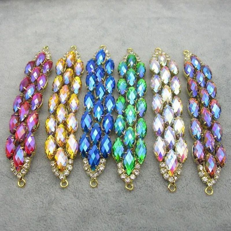 2*10 см золотое основание AB шитье стразами на аппликации стразы праздник украшение