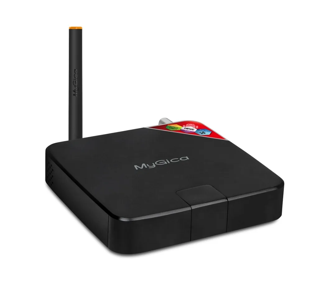 DVB-T2 H.265 аппаратное декодирование Geniatech MyGica Adnroid tv BOX с KODI(XBMC) стример, Wi-Fi/Ethernet