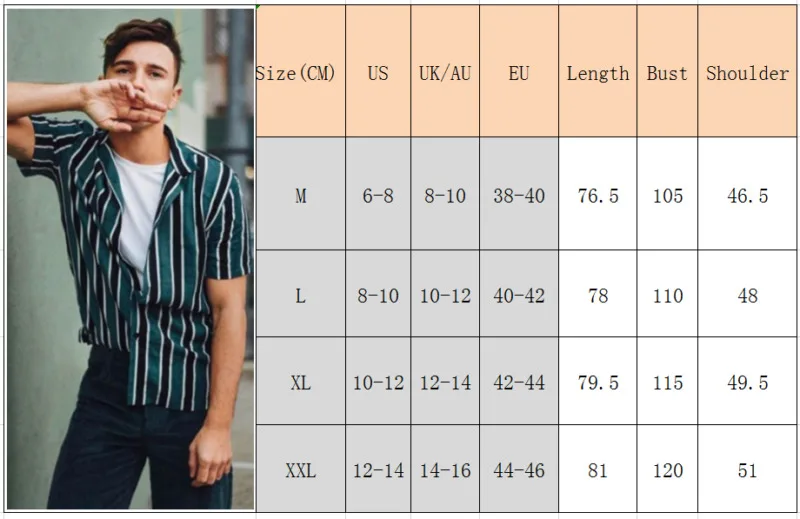 Summer Hot Casual Men Stripe Shirt Rich Easy Care Classic collar Formal Short Sleeve | Мужская одежда