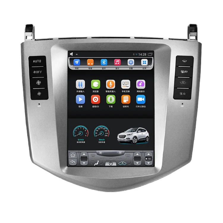 2011-2017 S6 10 4 дюймовый вертикальный сенсорный экран Android автомобильный GPS-навигатор