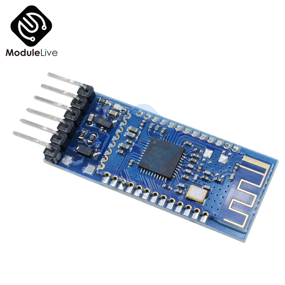 BLE Bluetooth 4 0 Замена HM-10 CC2540 CC2541 6Pin Серийный беспроводной модуль DC 5V мощность для Arduino