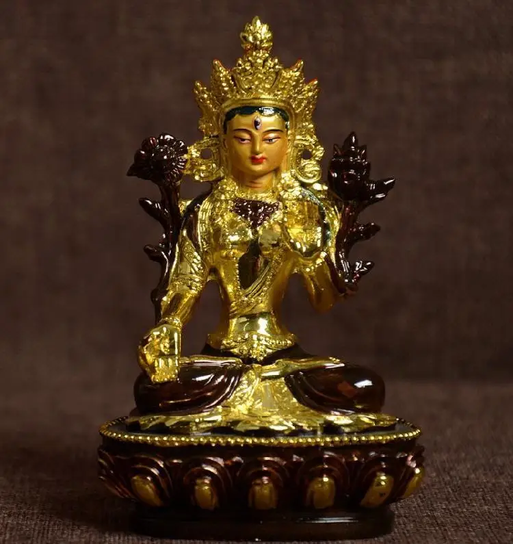 Namo Белая Тара Bodhisattva маленькая фигура мудрость мир благоприятный сродство статуя