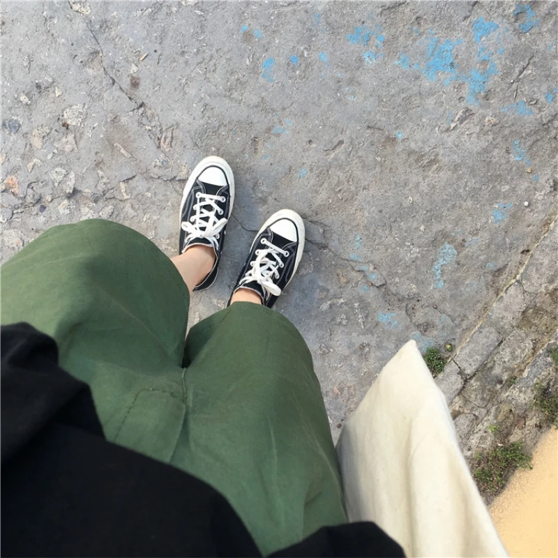 2018 однотонная женская одежда деним с карманами Новое поступление Harajuku летние