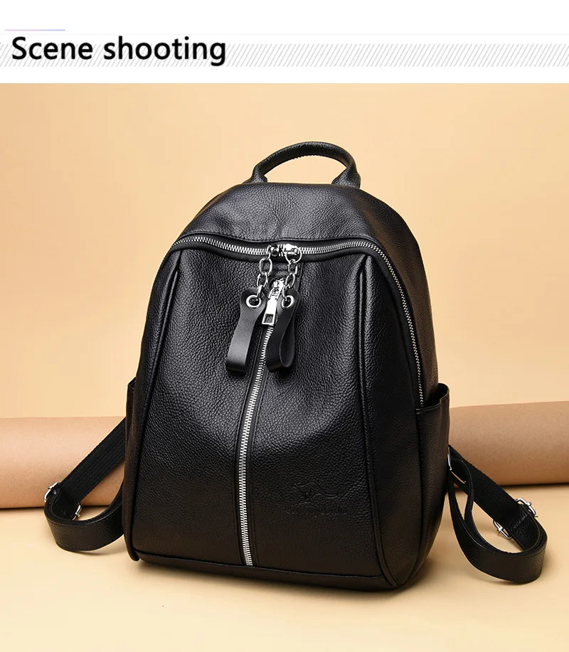 Повседневные женские рюкзаки, высокое качество, Sac A Dos, женский рюкзак, рюкзак для девушек, дизайнерские рюкзаки с двойной молнией из искусственной кожи