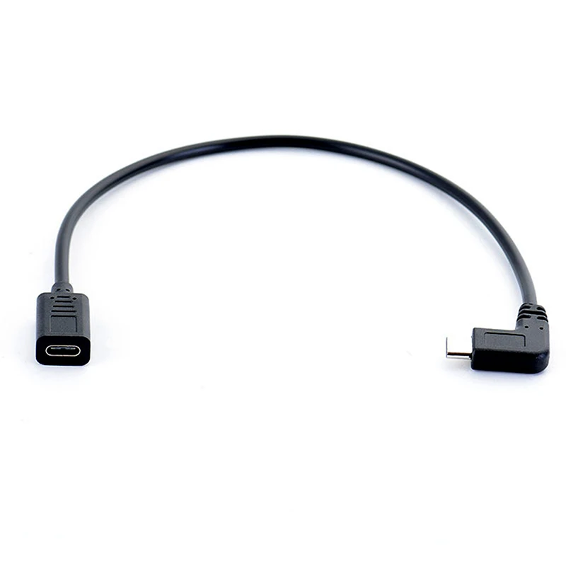 Usb кабель Type c 90 градусов с разъемом типа C и OTG 27 см|Компьютерные кабели разъемы| |
