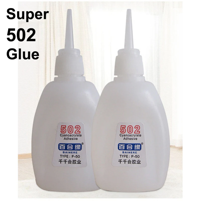 Жидкий супер сильный 502 клей мгновенный цианакрилатный деревянная Ткань