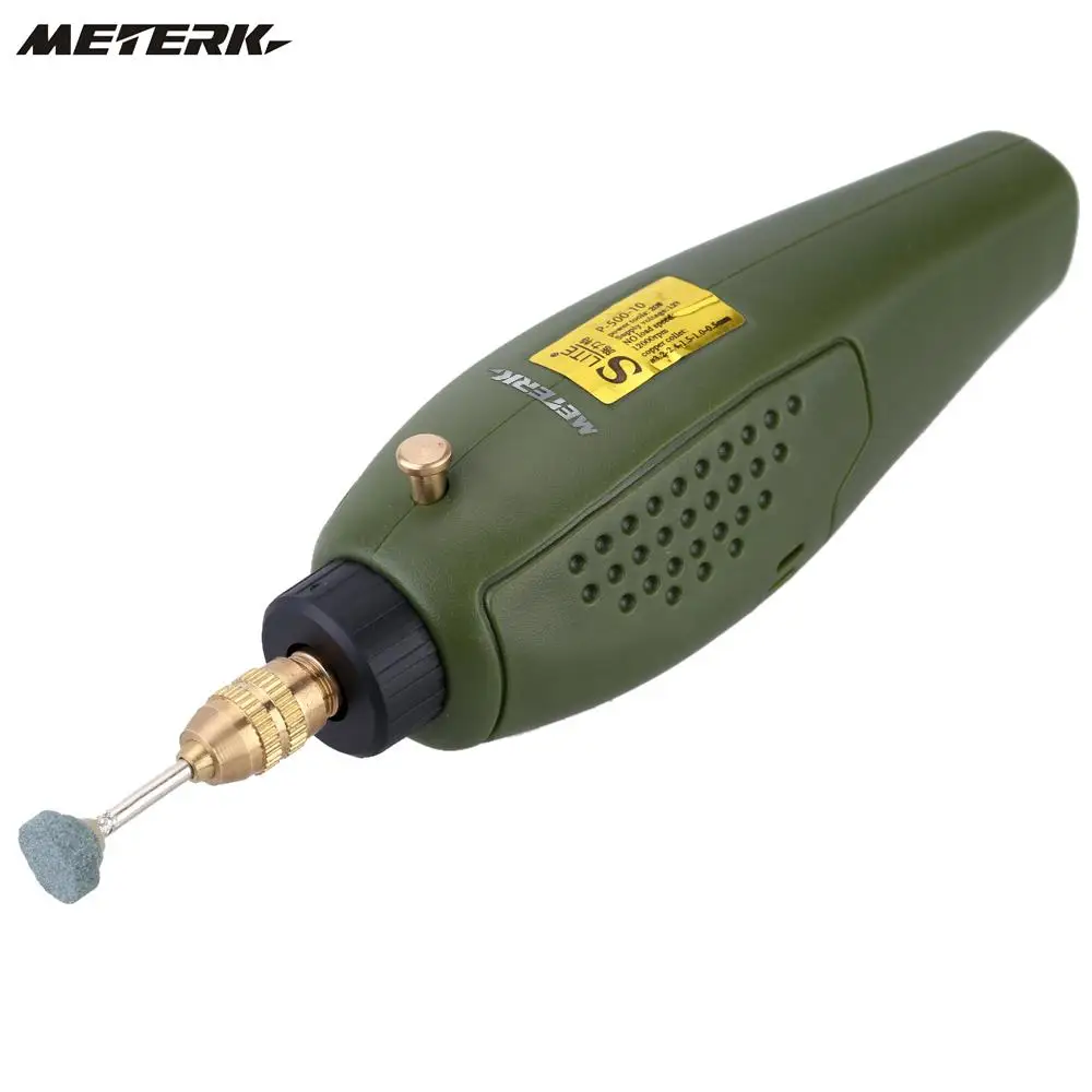 Профессиональный электрический шлифовальный набор Meterk 12 В постоянного тока