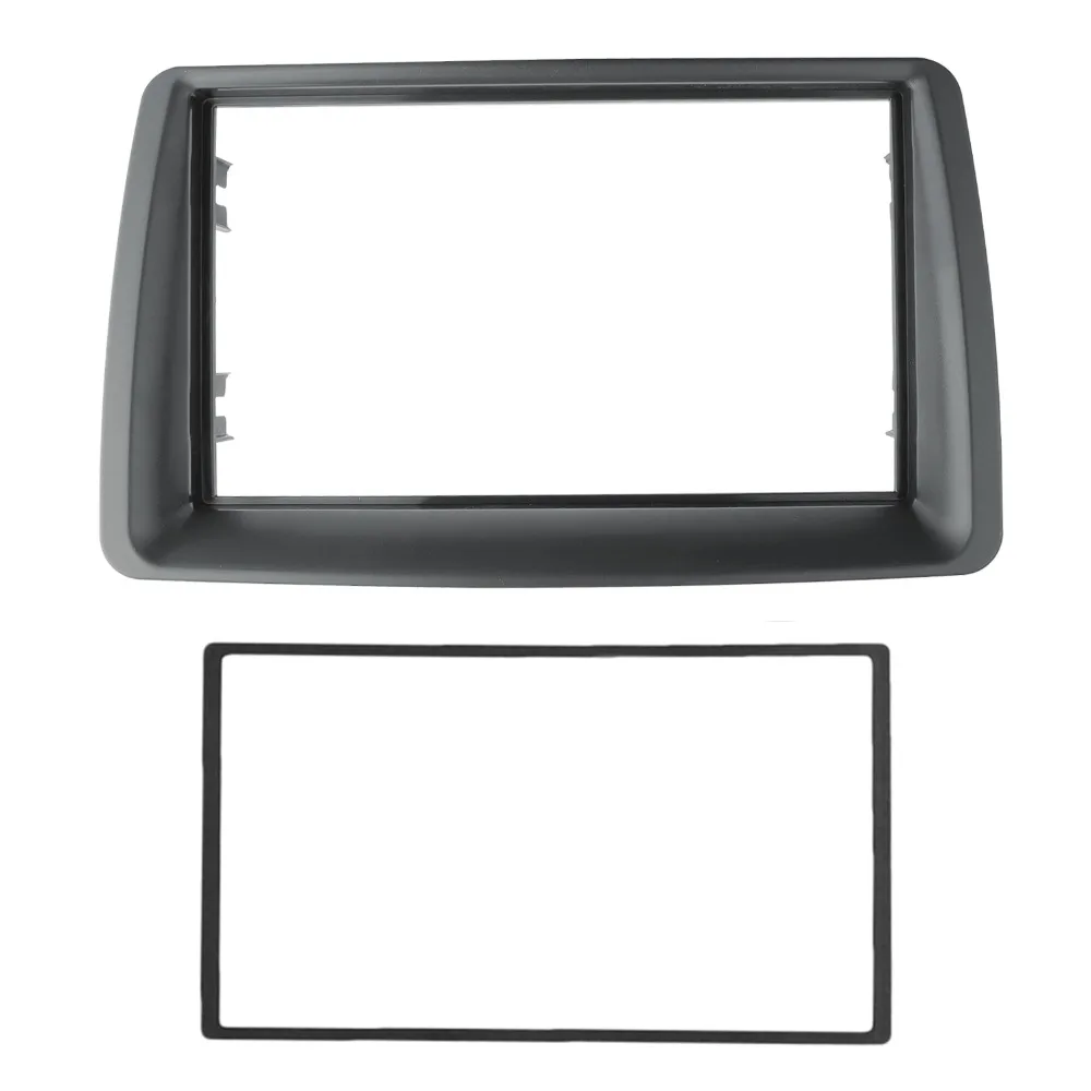Двойной Din фасции для FIAT Panda 2003-2012 радио CD DVD стерео панель приборная панель Установка отделка наборы рамка пластина рамка