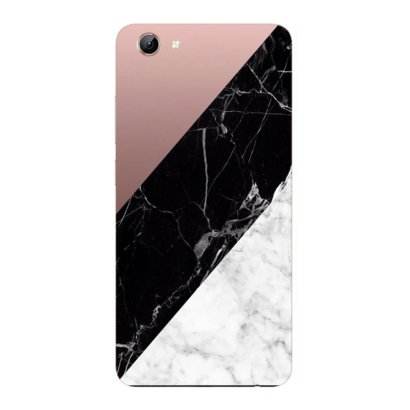 Силиконовый чехол с мраморным рисунком для Vivo Y11 Y19 Y25 Y65 Y66 Y67 Y71 Y71i Y81 Y81i Y83 V5 V5s Lite V7