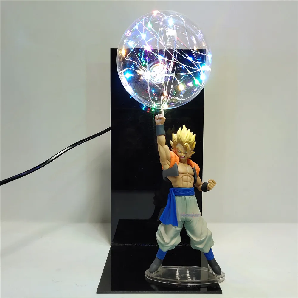 Стрекоза Gogeta фигурка светодиодный светильник Dragon Ball Z Stardust Breaker DIY Набор игрушек