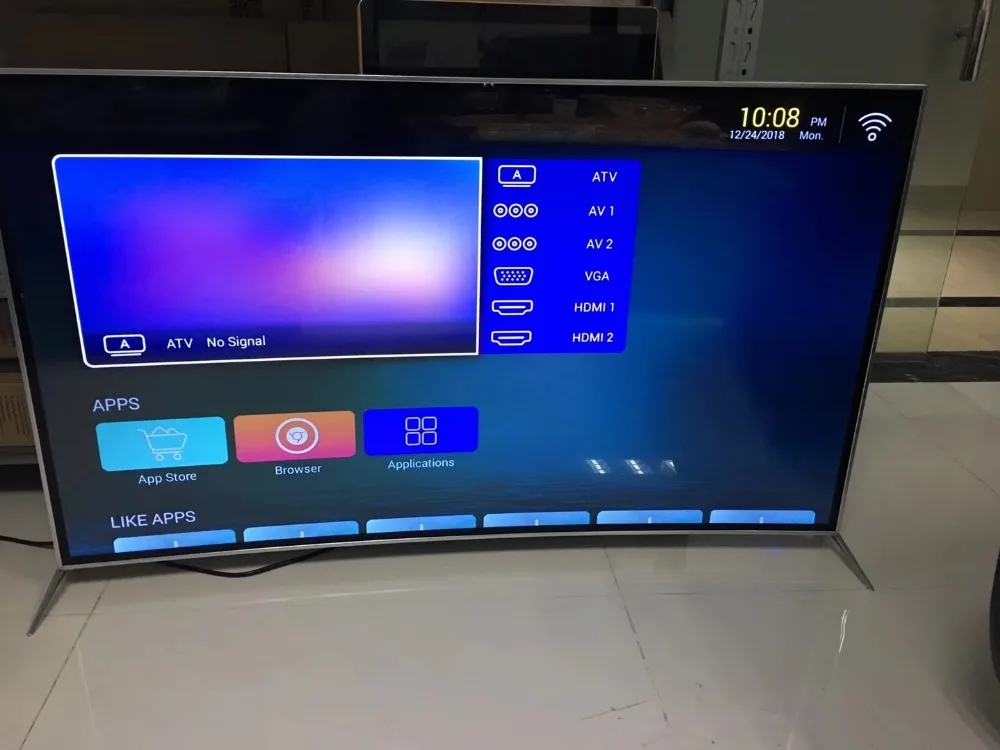 32 43 50 55 60 65 дюймов 4k Full HD android Smart TV T2 глобальная версия led TV|Телевизоры| |