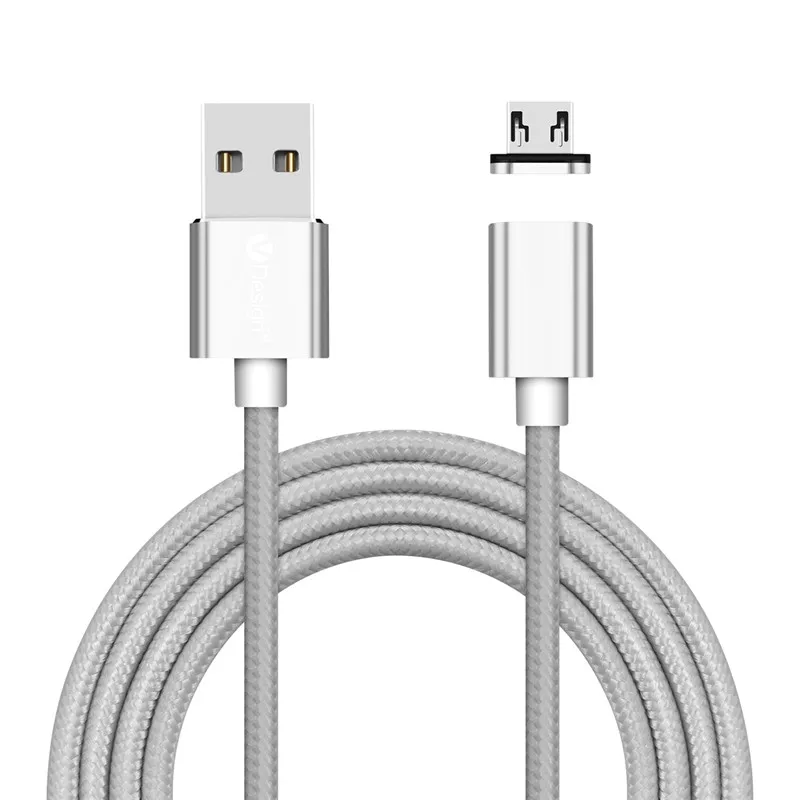 Магнитный кабель Micro USB провод металлическое зарядное устройство для зарядки