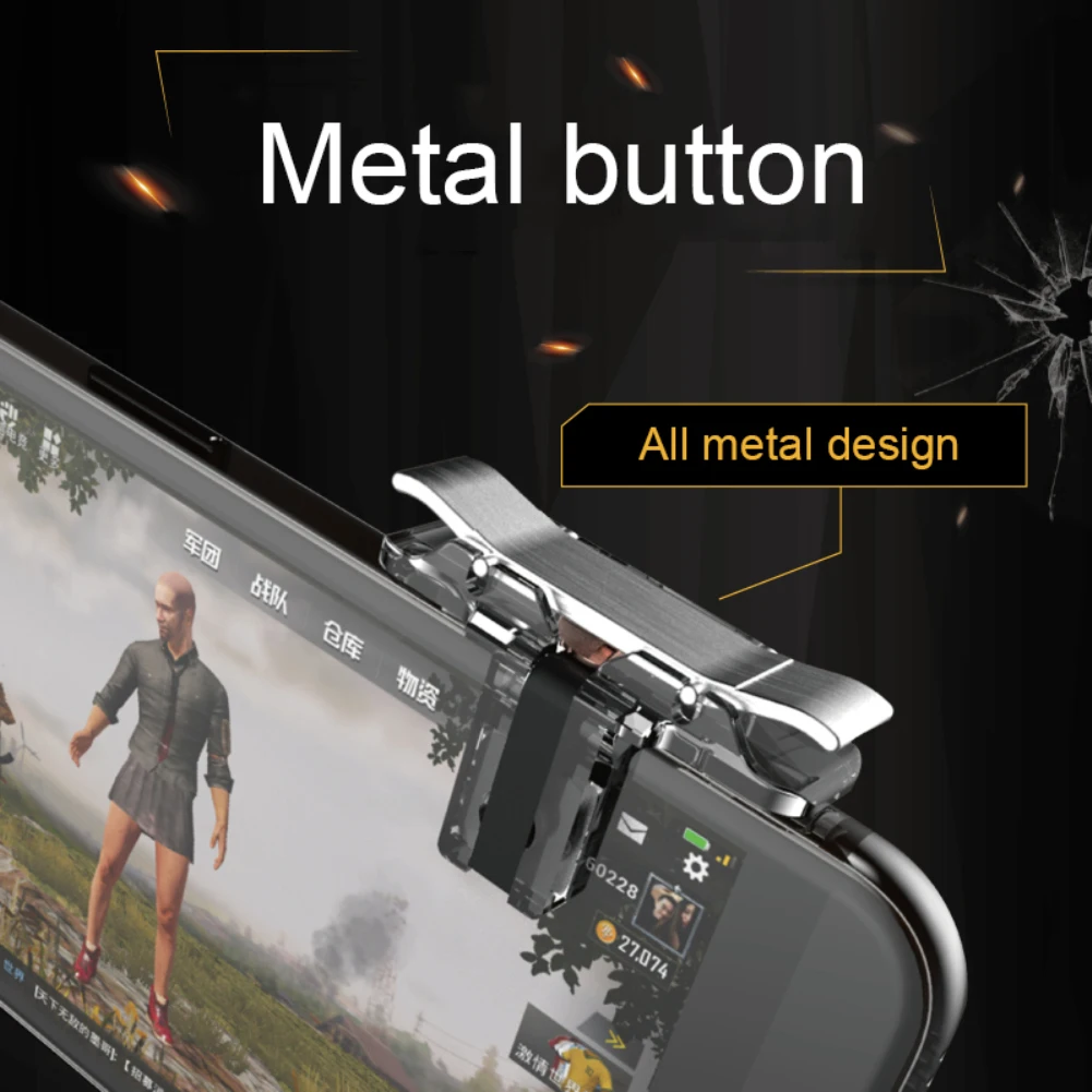 Новый игровой триггер на мобильный телефон PUBG L1R1 контроллер шутера кнопка огня
