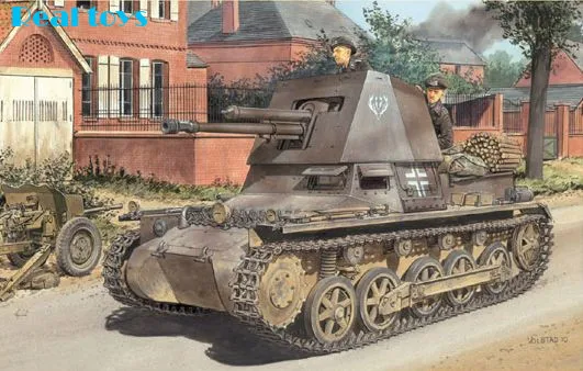 Dragon 1/35 6258 Panzerjager I 4 7 см Pak(t) Раннее Производство|dragon belt|production silverdragon cartoon |