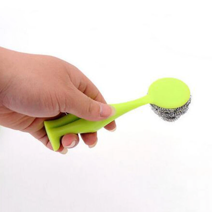 Youe shone кухонный инструмент чистящий шарик ручка из проволоки нержавеющей стали