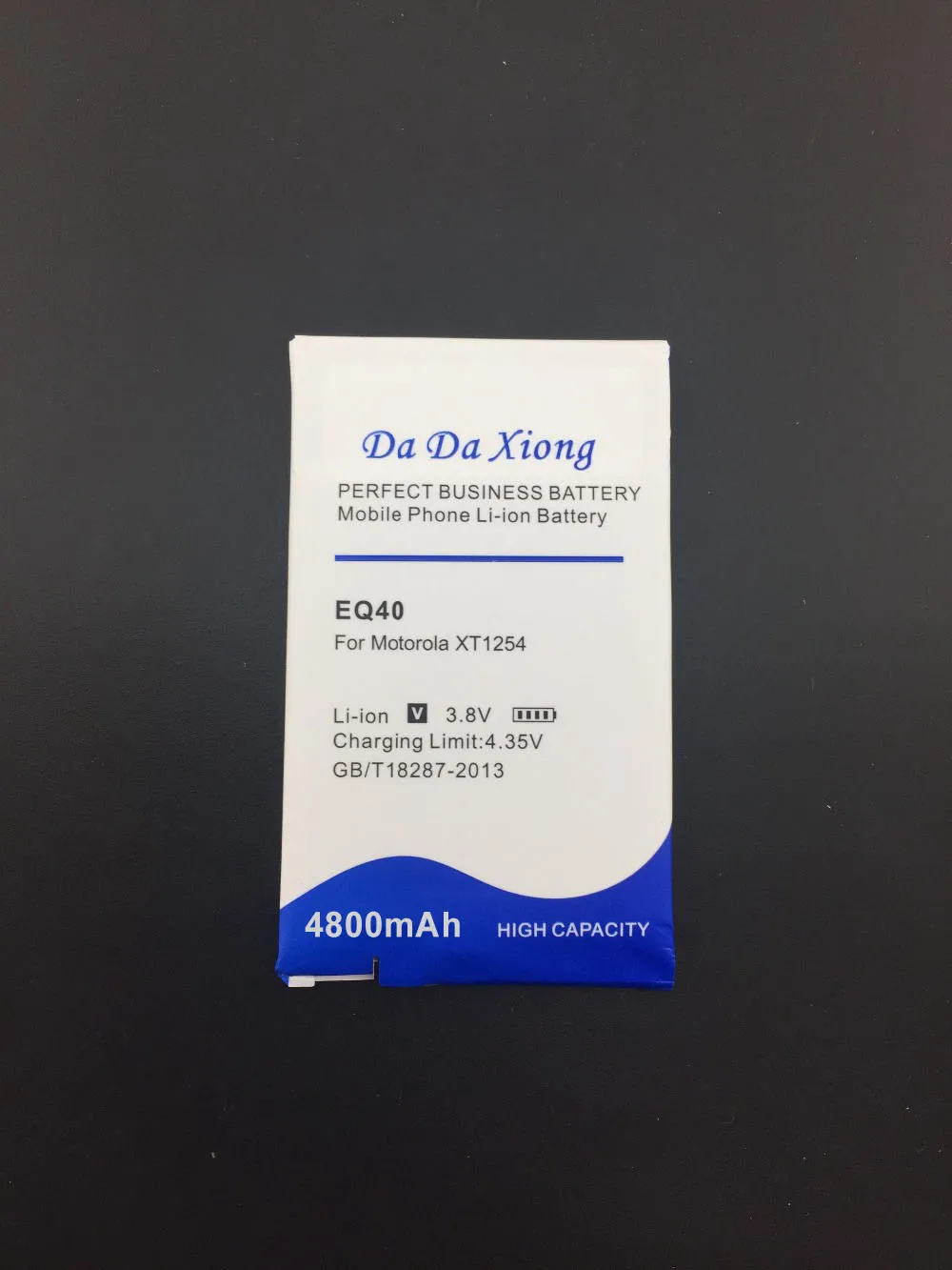 Da Xiong 4800mAh EQ40 Аккумулятор для Motorola MOTO Droid Turbo XT1225 XT1254 аккумулятор для телефона
