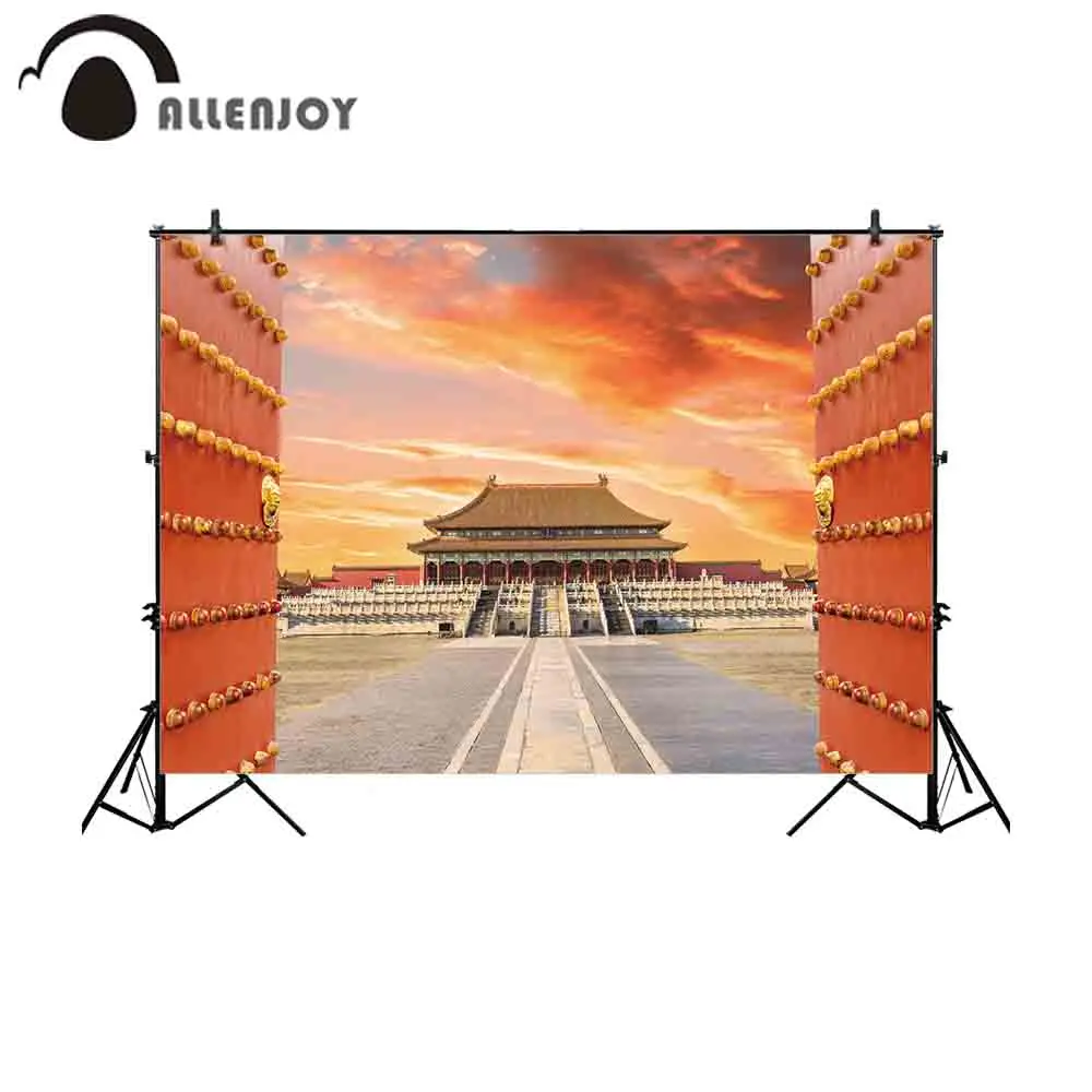 

Allenjoy фон для фотостудии древние королевские дворцы запрещенный город Пекин Китай фон профессиональная фотосъемка
