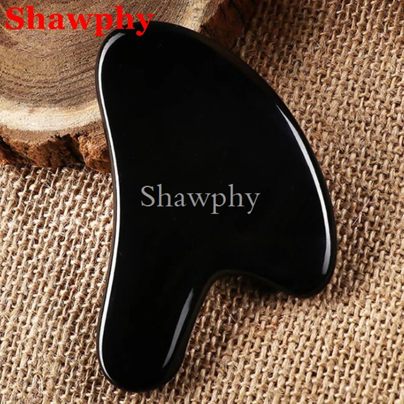 Гуаша-доска Скребок Красота Акупунктурные линии Лицо Глаза Скребение Гуаша СПА Массажный инструмент Китайские инструменты Для здоровья тела