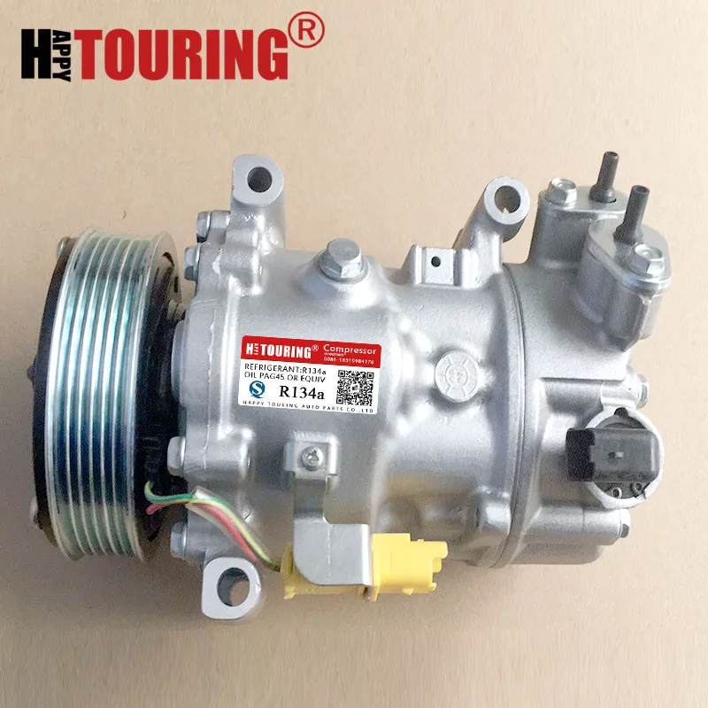 Санден sd7c16 AC компрессор для PEUGEOT 508 5008 2,0 HDI 9671451180 9671451380 9684139980 9684141780 6453ZE 6453ZS 6453ZT 648754