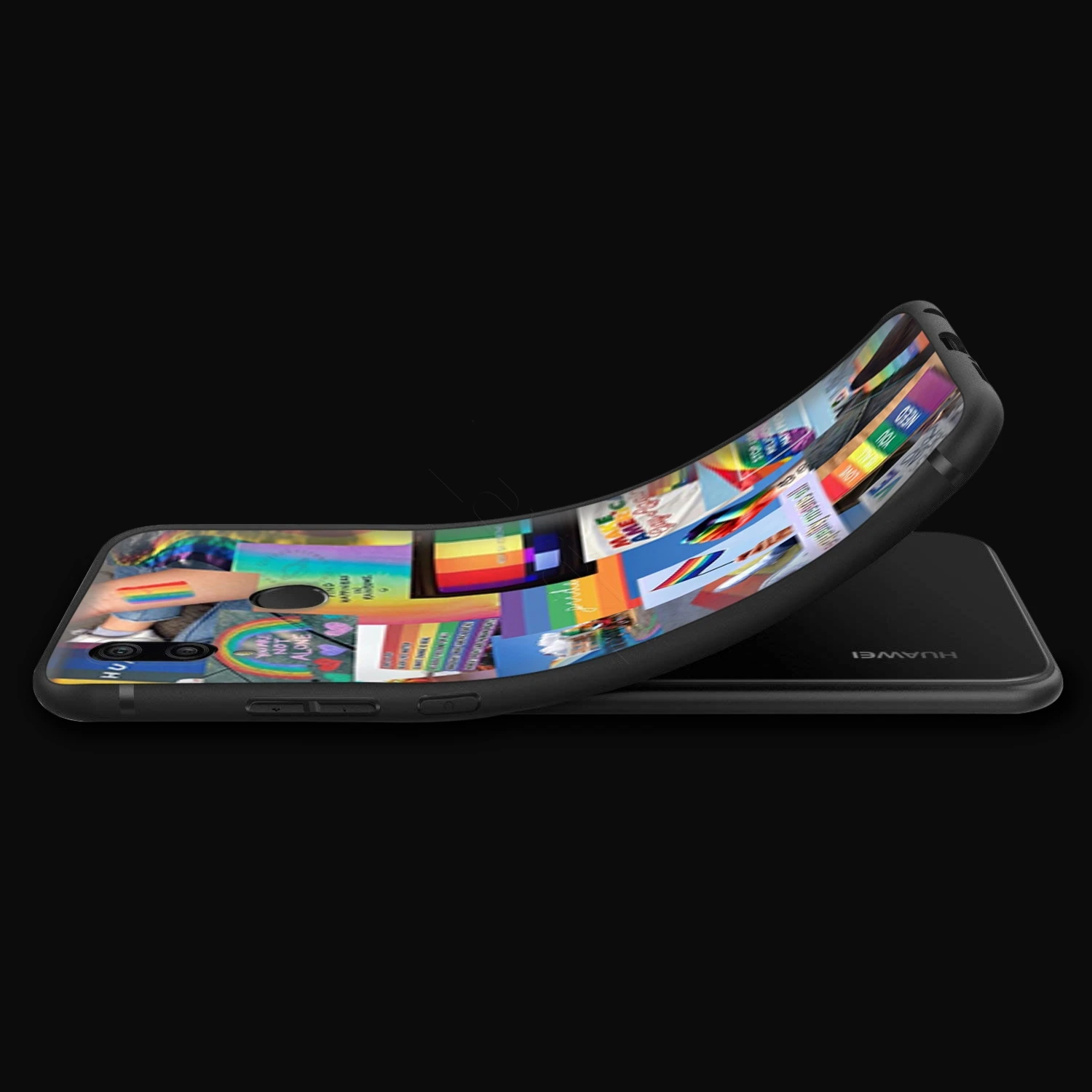 Радужный чехол Lavaza для геев и лесбиянок ЛГБТ Huawei P30 P20 P10 P9 P8 Mate 20 10 Pro Lite P Smart 2017 |