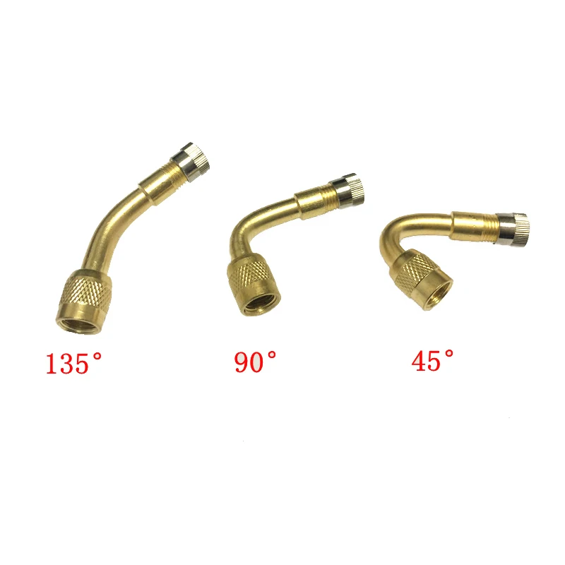 Удлинитель клапана покрышки из латуни для велосипеда MTB прочный Набор