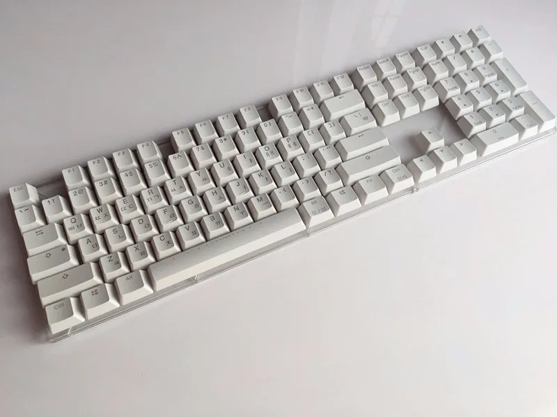 Корейские персонажи 108 клавиш ANSI макет ABS подсветка Keycap OEM профиль для Cherry MX переключатели Механическая игровая клавиатура