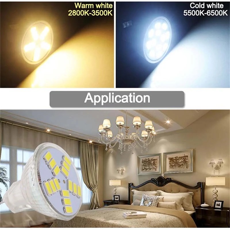 10X затемнения светодиодный лампы 3 Вт 5 7 5730 SMD MR11 светильник AC/DC 12V Светодиодный