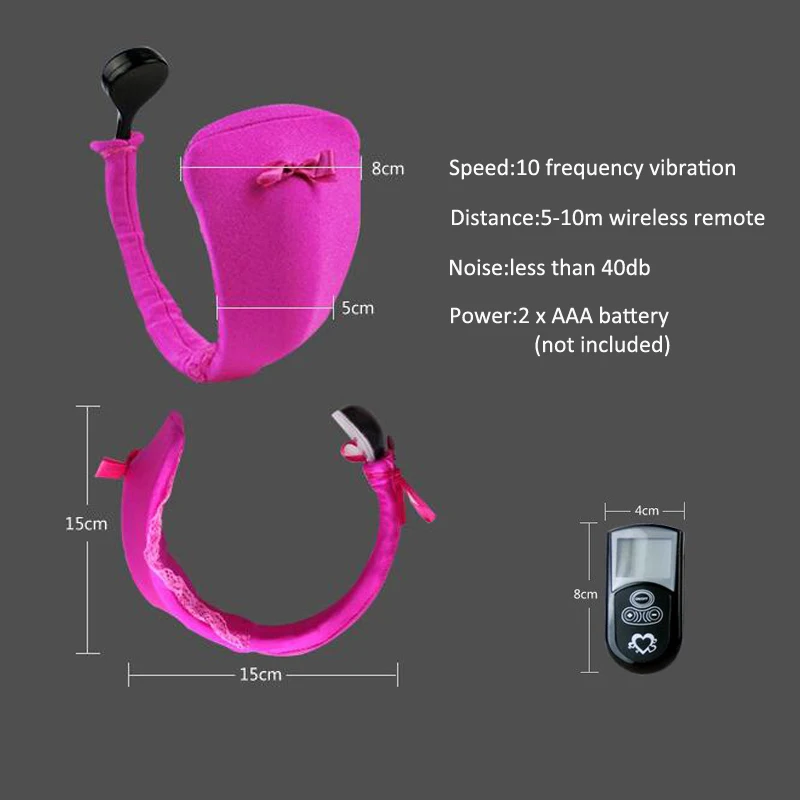 Женские трусики с дистанционным управлением беспроводной вибратор Стимулятор