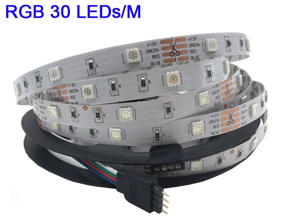 10 м WiFi светодиодный светильник RGB лента Диодная неоновая лента tira fita 12 В SMD5050 5 м гибкий светильник с адаптером WiFI контроллера