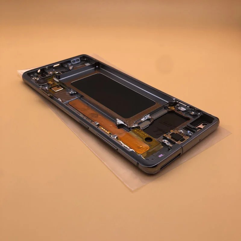 ЖК-дисплей с рамкой для SAMSUNG Galaxy S10 G973 G973F дисплей S10+ S10 Plus G975 G975F сенсорный экран дигитайзер S10E