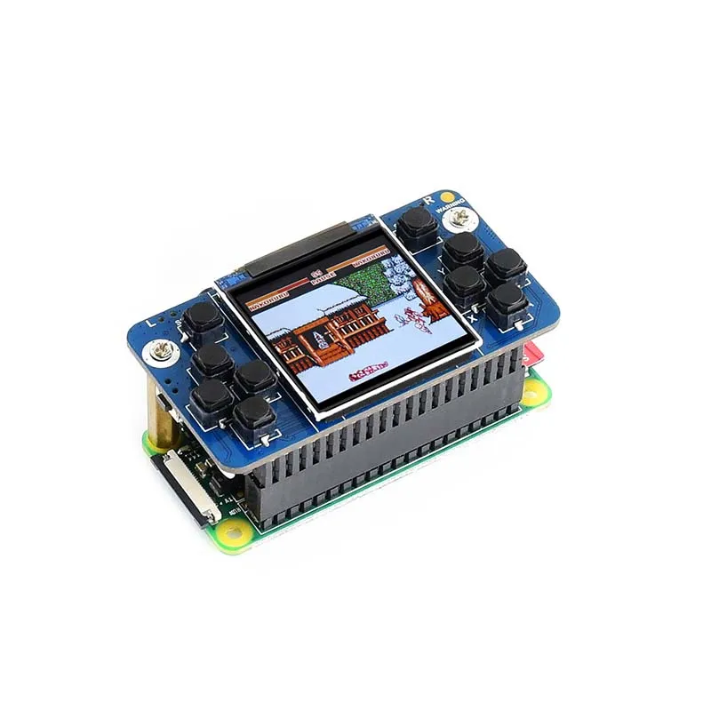 Raspberry pi zero Game raspberry pi 1,54 дюймов ЖК-дисплей с зарядным наушником и функцией зуммера также для raspberry pi 3B+ zero W
