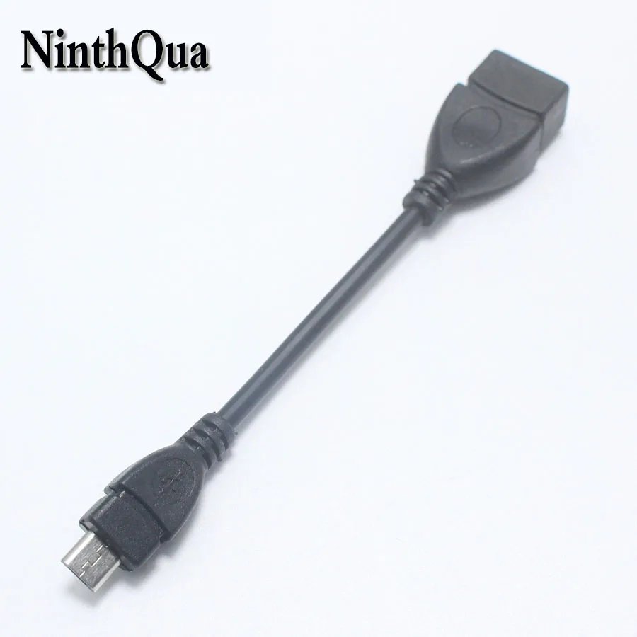 NinthQua 1 шт. USB 2 0 гнездовой разъем к Micro 5Pin Штекерный преобразователь OTG адаптер