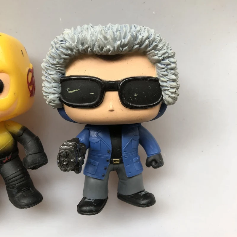 Цвет: желтый Funko pop Secondhand DC Comics: серый черный флэш, обратный флэш зум винил Фигурка Коллекционная модель свободная игрушка - Цвет: Цвет: желтый