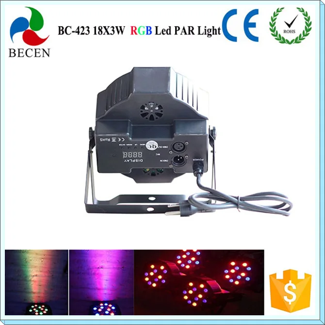 Сценическое освещение для свадьбы с сертификатом CE 18x3 Вт|stage light|par led lightpar |