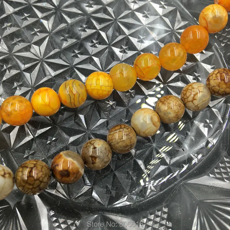 

12MM 2Strands " tiger skins style " Natural Stone Strand Semi-precious Jewelry Loose Beads