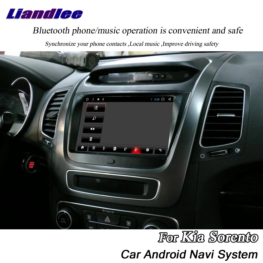 Liandlee автомобильный Android 7,1 up для Kia Sorento 2003~ 2004 Радио Стерео Carplay камера BT gps Navi Карта Навигация экран мультимедиа