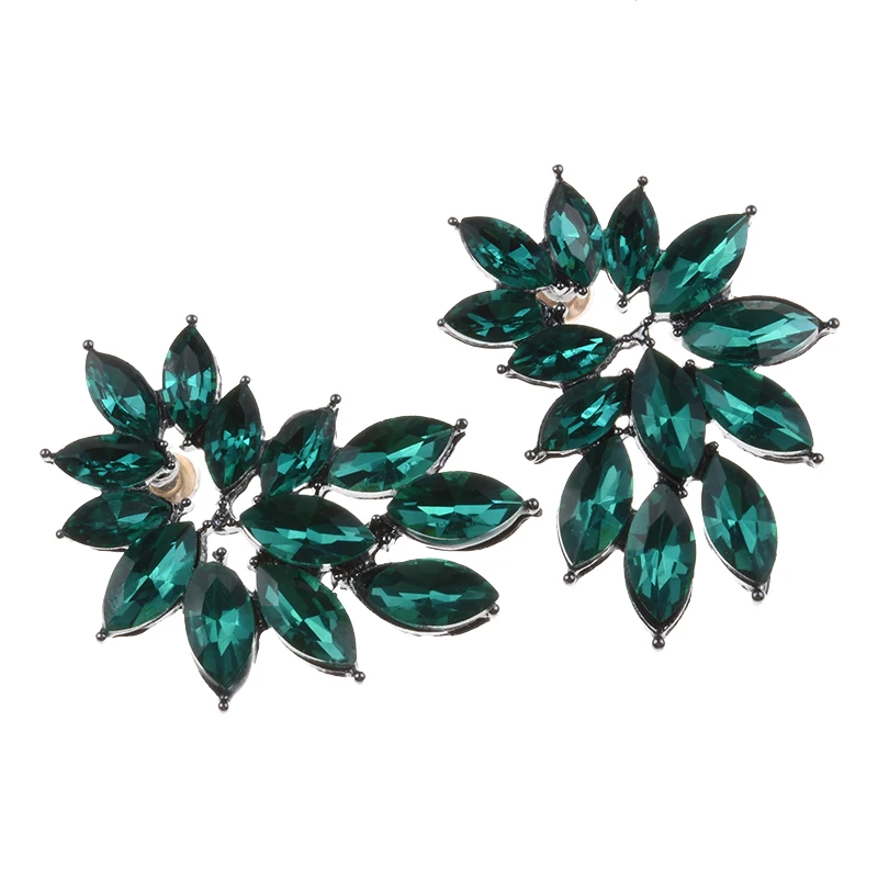 PPG&ampPGG New Arrival Charm Glass Stones Luxury Statement Instagram Hot Dangle Earrings For Women Small Drop Wholesale | Украшения и