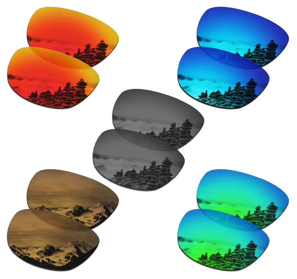 5 пар поляризованных солнцезащитных очков SmartVLT Сменные линзы для Oakley Trillbe X -