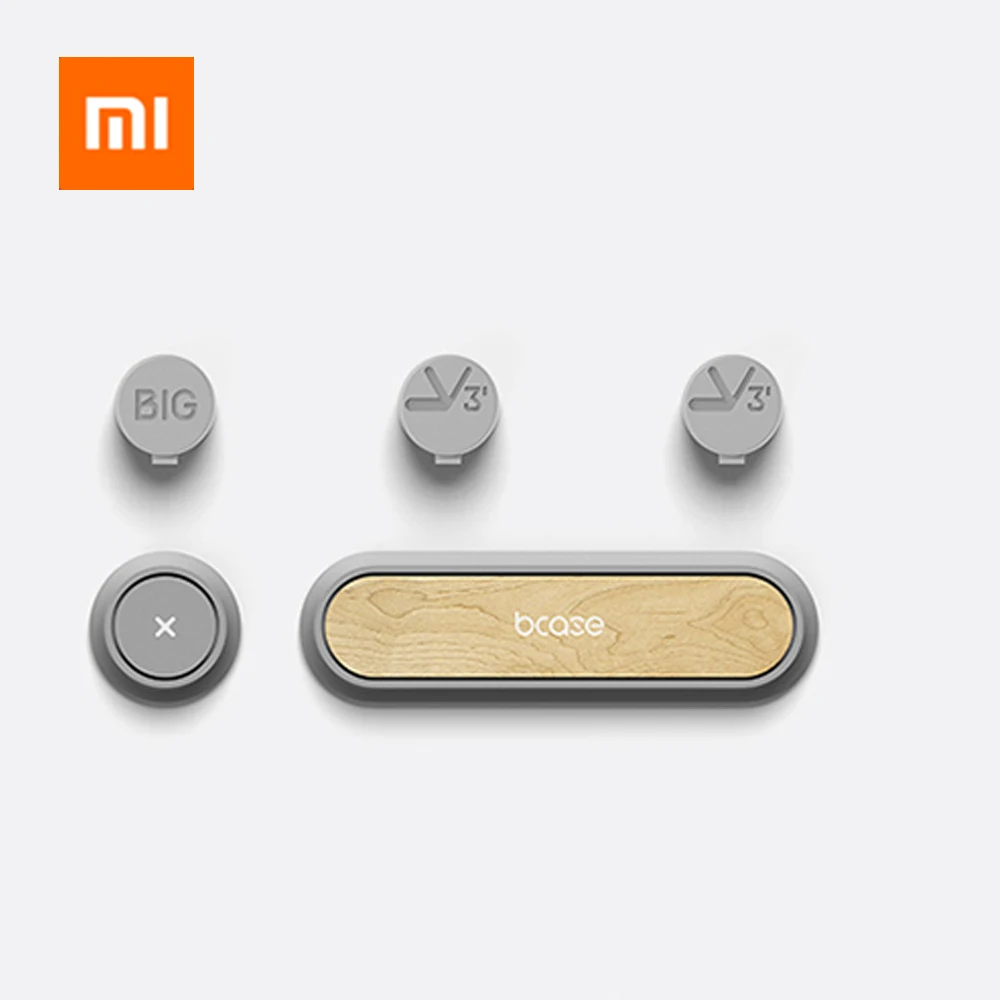 Yellow Горячее предложение Xiaomi Mijia TUP2 Магнитный поглощающий нано зажим для передачи данных магнитный держатель Автомобильный кабель менеджер для рабочего стола офиса - Цвет: Yellow