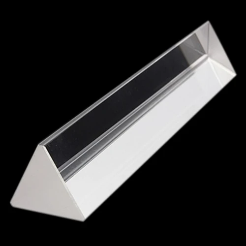 15cmx3cm Rainbow Optical Glass Triple Triangular Prism Physics Teaching Light Spectrum with Gift Box | Инструменты