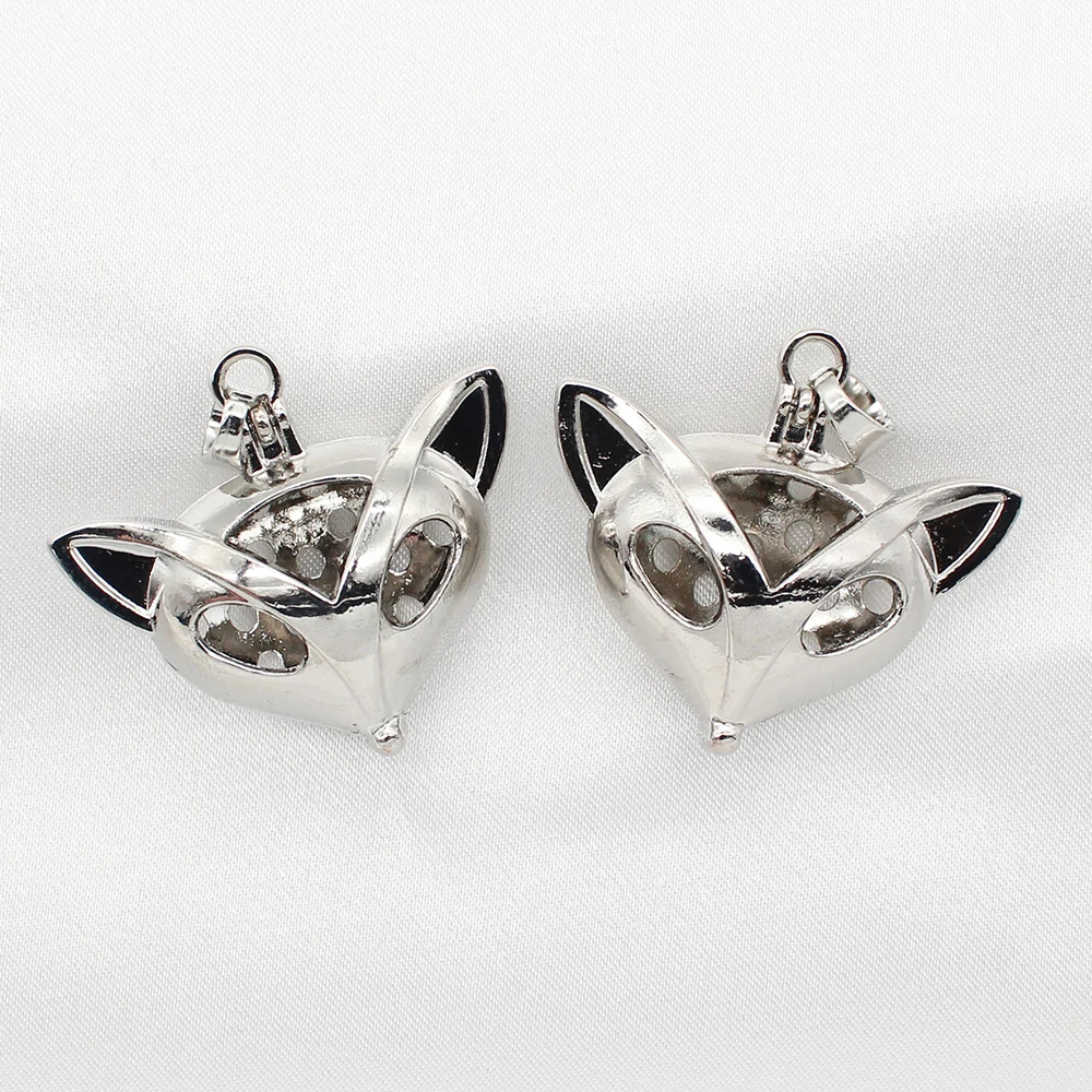 5 шт. магнитная пряжка лиса Устрица жемчуг клетка кулон парфюм эфирное масло