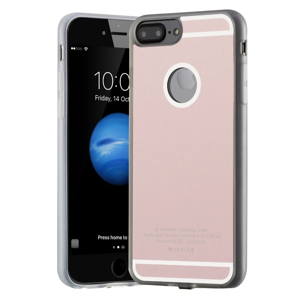 Antye Qi Беспроводное зарядное устройство приемник Мягкий чехол из ТПУ для iPhone 7 Plus