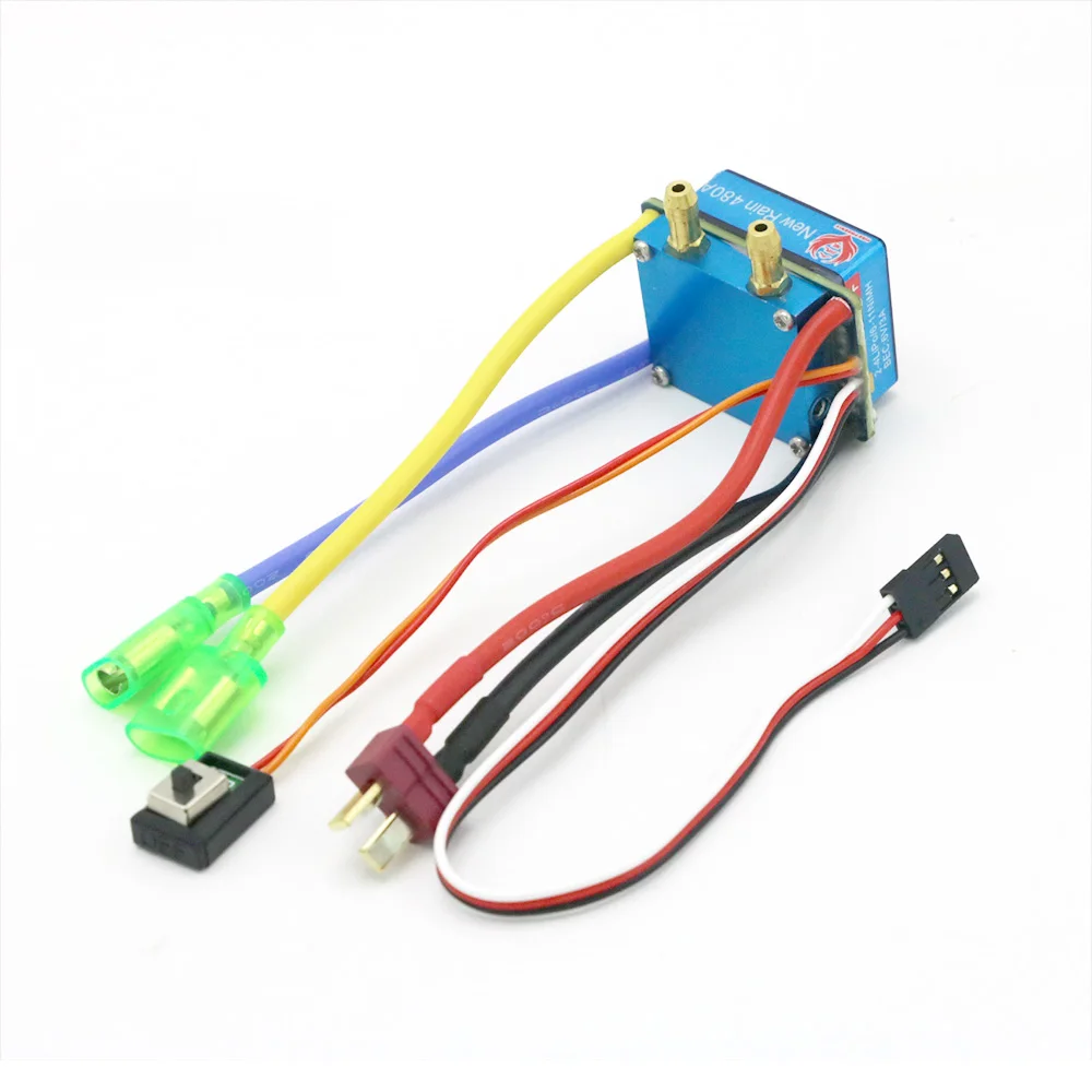 RC ESC 320A 480A почищенный ESC Скорость контроллер с двойным режимом регулятор ленточного тормоза 5V 3A для 1/10 пульт ДУ для дистанционно управляемой машины лодки