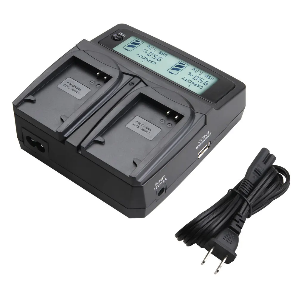 LVSUN NB6L NB-6L NB 6L зарядное устройство для камеры Canon IXUS 310 SX240 SX275 SX280 SX510 SX500 HS 95 200 105 210 300
